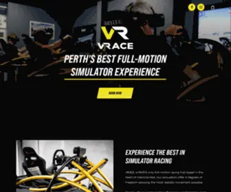 Vrace.com.au(Fully Immersed VR Driving Experience) Screenshot