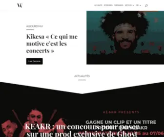 Vrairapfrancais.fr(Accueil) Screenshot