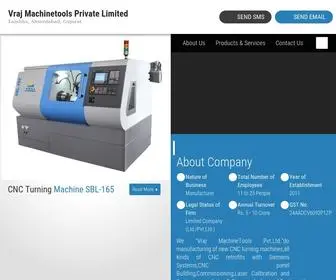 VrajMachinetools.net(Vraj Machinetools Private Limited) Screenshot