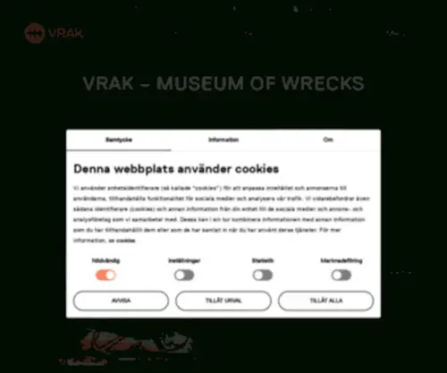 Vrak.se(Museum of Wrecks) Screenshot