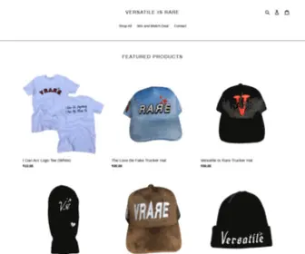 Vrareapparel.com(Versatile) Screenshot