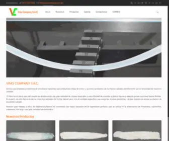 Vrascompany.com.pe(Vras Company SAC) Screenshot