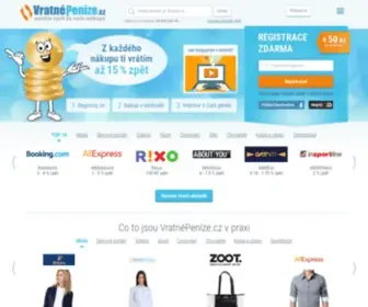 Vratnepenize.cz(Získejte) Screenshot