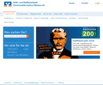 VRBFW.de(Seelow Wriezen eG) Screenshot