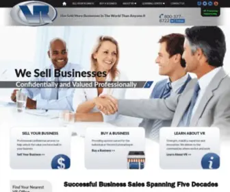 Vrbusinessbrokers.com(VR Business Brokers) Screenshot