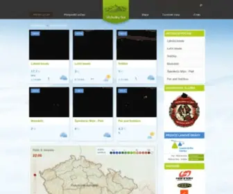 VRcholkyhor.cz(Aktuální počasí Krkonoše) Screenshot