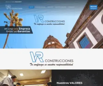 Vrconstrucciones.es(VR CONSTRUCCIONES) Screenshot