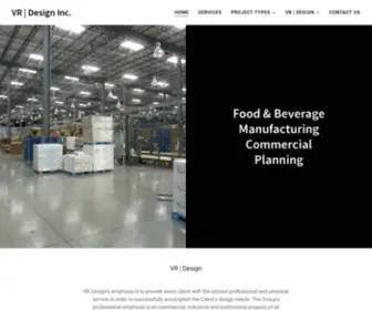 Vrdesignusa.com(VR Design Inc) Screenshot