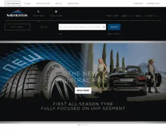 Vredestein.co.uk(Find Tyres for Cars) Screenshot