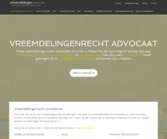 Vreemdelingen-Advocaat.nl(Vreemdelingenrecht Advocaat) Screenshot