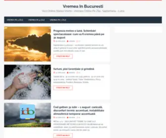 Vremea-Bucuresti.com(Vezi Online Starea Vremii) Screenshot