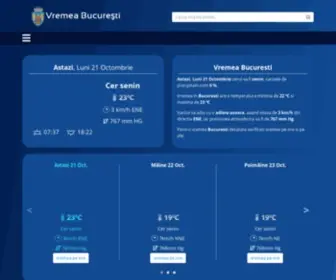 Vremea-Bucuresti.ro(Vremea București) Screenshot
