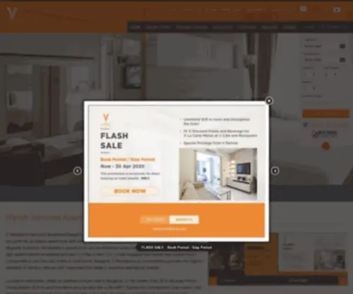 Vresidence.com(Bangkok Serviced Apartment) Screenshot