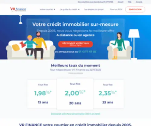 Vrfinance.fr(Votre) Screenshot