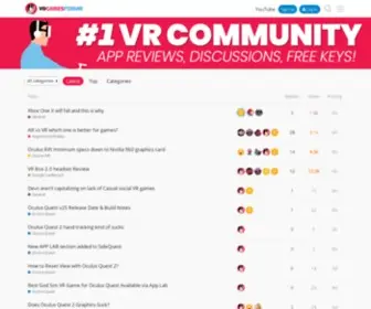 Vrgamesforum.com(VR Games Forum) Screenshot