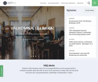 VRG.se(Stiftelsen Viktor Rydbergs skolor) Screenshot
