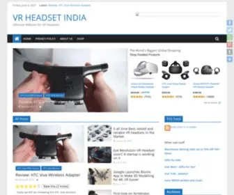 Vrheadsetindia.com(VR Headset India) Screenshot