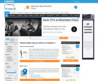 Vriezer.nl(Alles over vriezers in de breedste zin van het woord) Screenshot