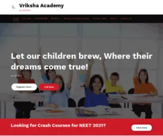 Vrikshaacademy.com(Vriksha Academy) Screenshot