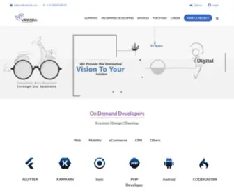 Vrikshatech.com(Vriksha Techno Solutions) Screenshot
