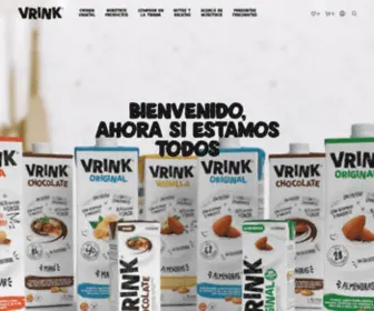 Vrink.com.ar(Bebidas vegetales) Screenshot