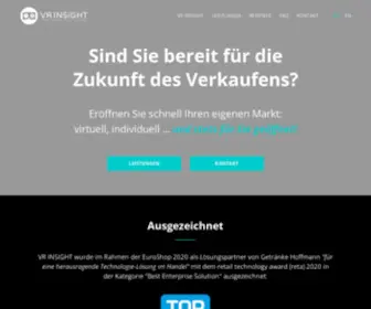 Vrinsight.de(Die Zukunft des Verkaufens) Screenshot