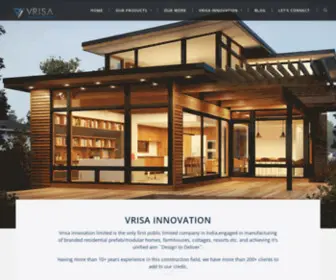 Vrisainnovation.com(Prefab) Screenshot