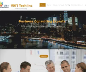 Vritlabs.com(Global IT Solutions and Staffing Partners) Screenshot