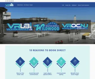 VRJS.com(Jersey Shore Rentals) Screenshot