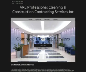 VRLprocleaningandconstruction.com(VRL Professional Cleaning And Construction Clean) Screenshot