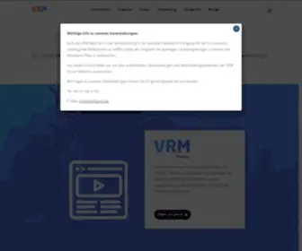 VRM-Akademie.de(Unsere Angebote und Produkte) Screenshot