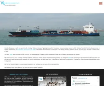 Vrmaritime.com(VR Maritime Services) Screenshot