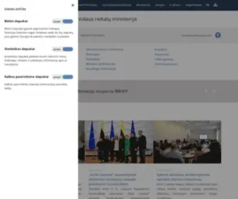 VRM.lt(Lietuvos Respublikos vidaus reikalų ministerija) Screenshot