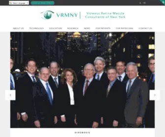 VRMNY.com(Vitreous Retina Macula Consultants of New York) Screenshot