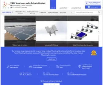 VRMStructures.com(VRM Structures India Private Limited) Screenshot