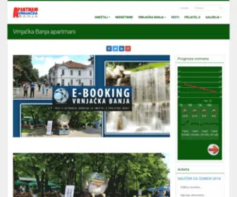 VRnjackabanja-Apartmani.com(Vrnjačka Banja Apartmani) Screenshot