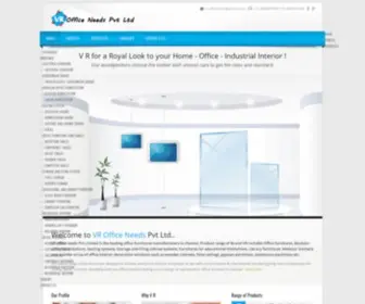 Vrofficeneeds.com(Modular Furniture in Chennai) Screenshot