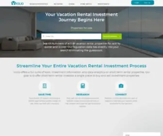 Vrolio.com(The vacation rental real estate marketplace Vrolio) Screenshot