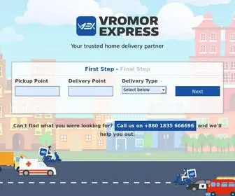 Vromorexpress.com(Home) Screenshot