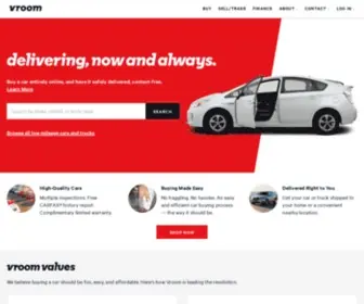 Vroom.com(Buy, Sell or Trade-In Used Vehicles Online) Screenshot