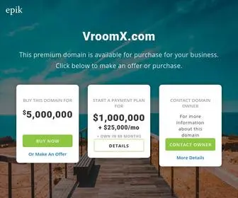 Vroomx.com(Future Home of Another Amazing Website) Screenshot