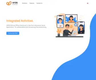 Vros.co.id(Virtual Office Solutions) Screenshot