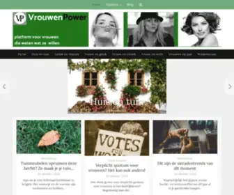 Vrouwenpower.nl(Vrouwenpower de site voor vrouwen die weten wat ze willen) Screenshot