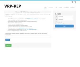 VRP-Rep.org(The vehicle routing problem repository) Screenshot