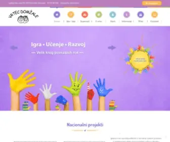 Vrtec-DomZale.si(Vrtec Domžale) Screenshot