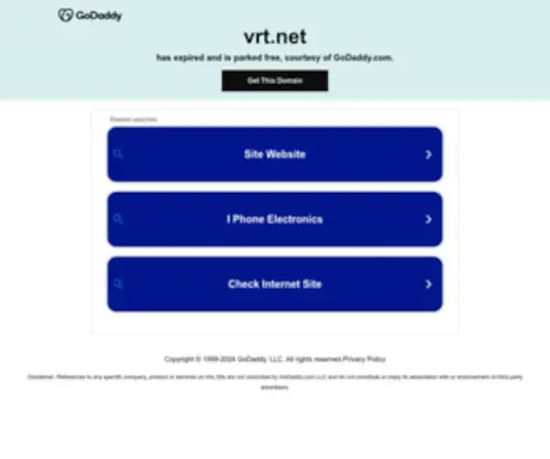 VRT.net(Forsale Lander) Screenshot