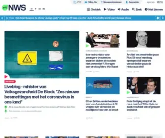 VRtnieuws.net(Het VRT NWS nieuws) Screenshot