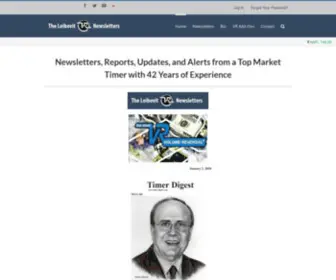 VRtrader.com(Mark Leibovit VR Newsletters) Screenshot