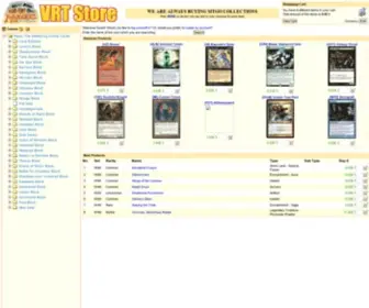 VRTStore.com(MTGO) Screenshot