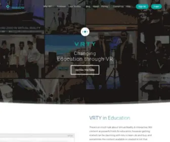 VRTY.io(Changing Education through VR) Screenshot